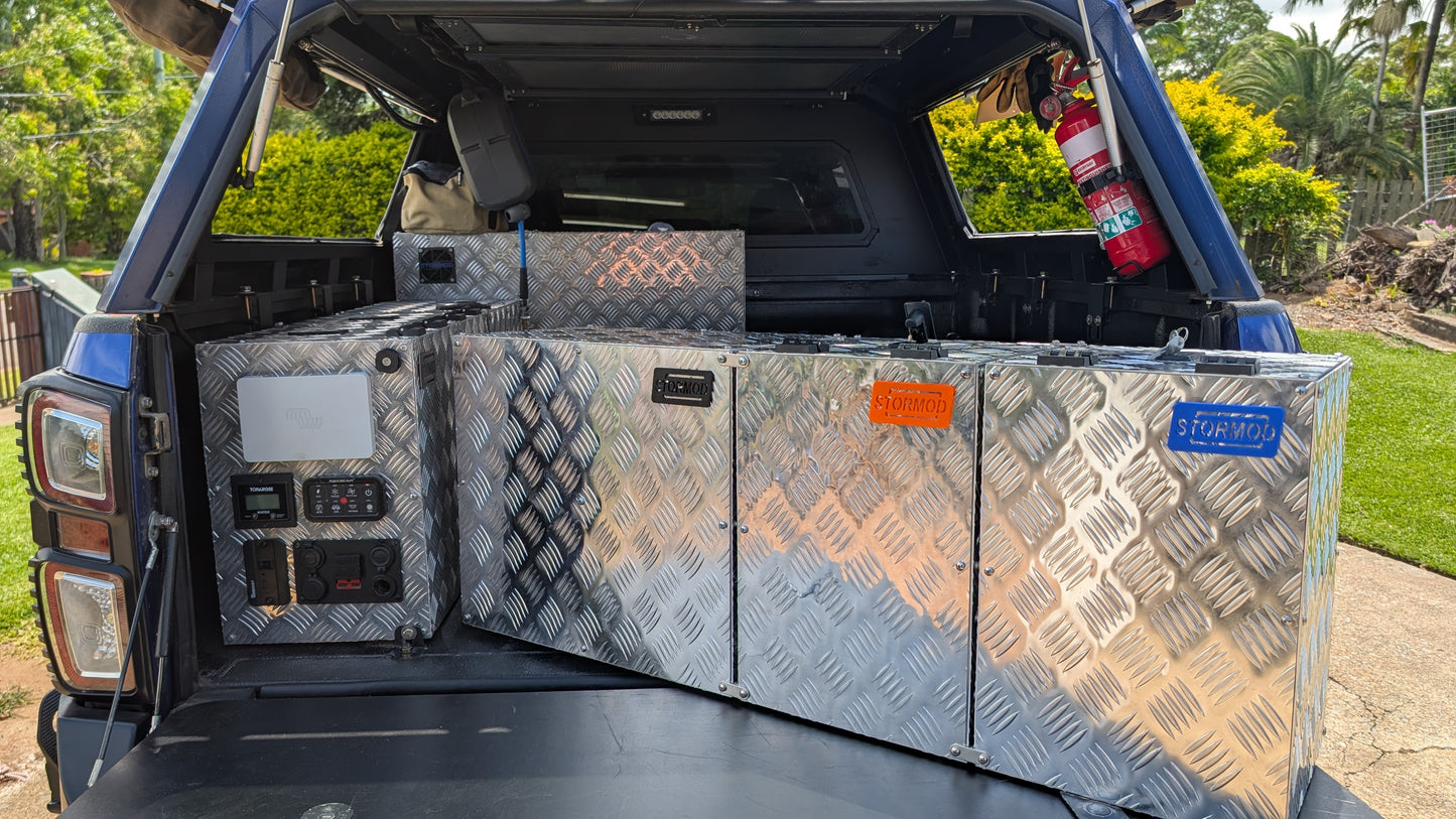 Isuzu D-MAX Mazda BT50 2021-24 - Triple Pack Storage Modules
